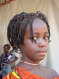 Twisted bangs kids hairstyles