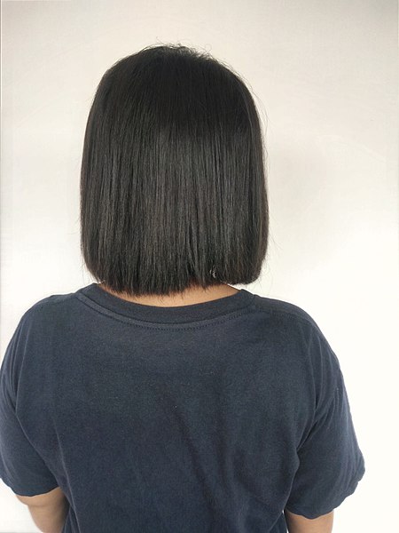 Clipped-back bob﻿