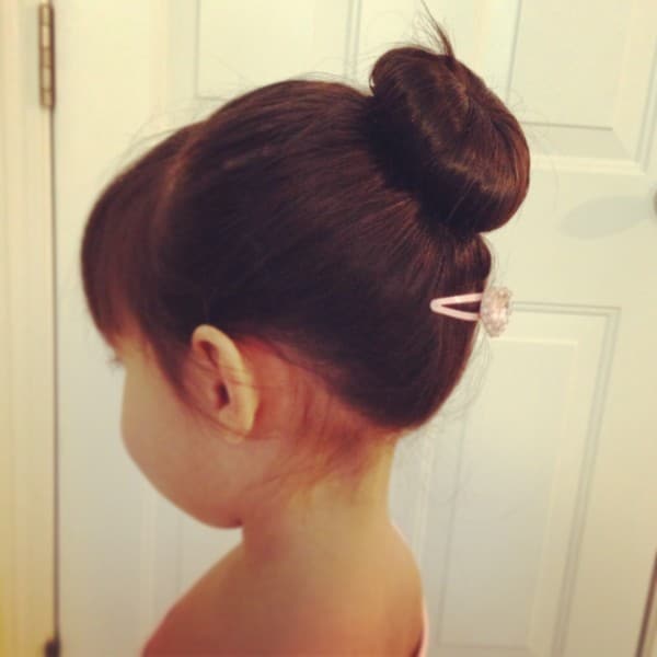  Ballet bun girl hairstyles