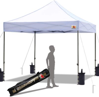 ABCCANOPY Pop up 10x10 Canopy Tent is one of Best Pop Up Canopy Tents : easy to set up,multiple uses.