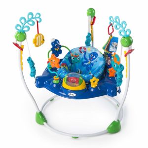 Baby Einstein Neptune's Ocean Discovery Jumper is one of Best Baby Jumper Activity Centers with many toys and comfortable for baby under price 109 usd.