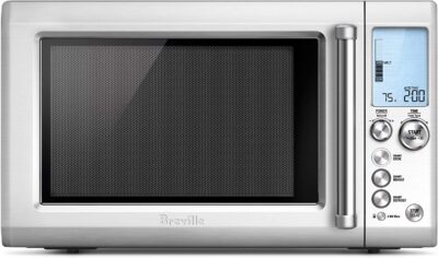 Breville Quick Touch BMO734XL microwave with knobs