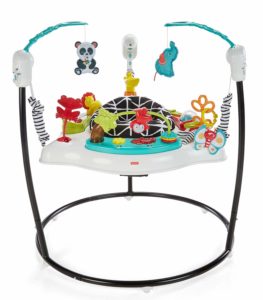 Fisher-Price Jumperoo: Animal Wonders is one of Best Baby Jumper Activity Centers with various toys,features and ease of cleaning under price range of 80 usd.