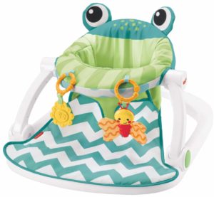 Fisher-Price Sit-Me-Up Floor Seat, Citrus Frog