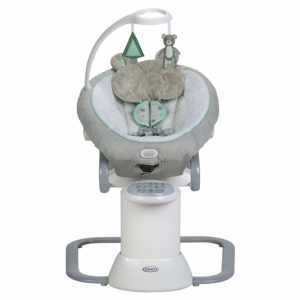 Graco EveryWay Soother Baby Swing is one of Best Baby Jumper Activity Centers with a baby swing and bouncer in soothing sounds and priced under 160 usd.