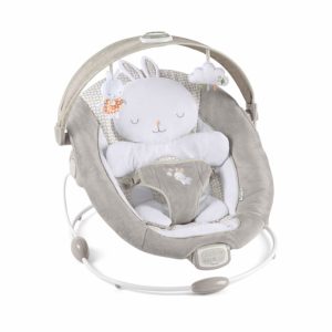 Ingenuity InLighten Bouncer, Twinkle Tails is one of Best Baby Jumper Activity Centers with gentle lights and tranquil sounds.