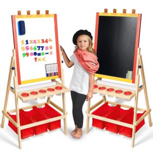 Evergreen Art Double-Sided Kids Easel