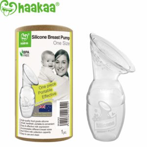 akaa Silicone Breastfeeding Manual Breast Pump