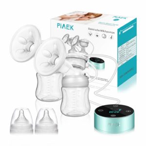  PiAEK Massage Breastfeeding Breast  Rechargeable Portable Double Pumps