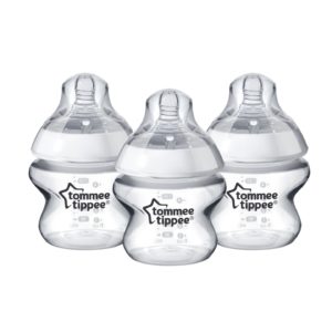 Tommee Tippee Closer to Nature Baby Bottle, Anti-Colic, Breast-like Nipple, BPA-Free - Slow Flow, 9 Ounce