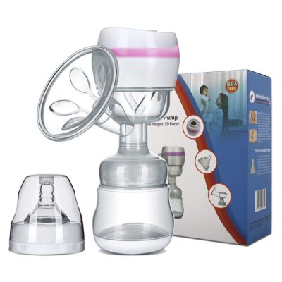 Electric Breast Pump Portable Battery Baby Milk Extractor 