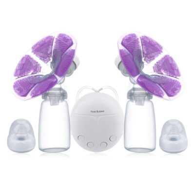 KidsTime Electric Breast Pump Double Breast Pump hands-Free Breastpump