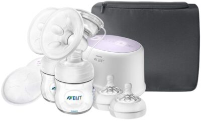 Philips Avent Double Electric Breast Pump + Bonus Power Cushion, SCF334/22