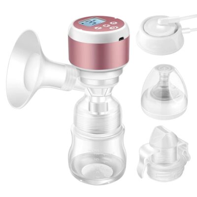 Portable Electric Breast Pump - YIHUNION Dual Use Battery Baby Milk Pump Rechargeable Single Breastfeeding Pump