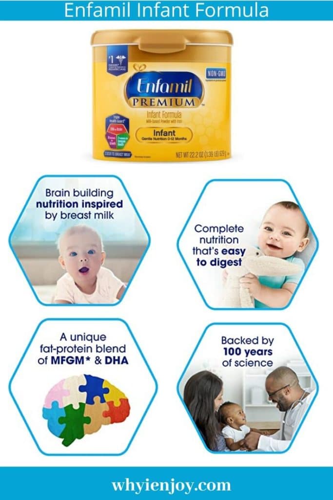 Enfamil infant formula spot points