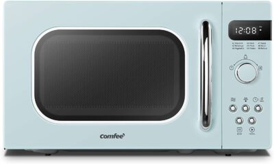 COMFEE Retro Microwave Oven With A Dial