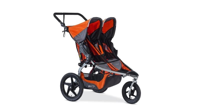 infant toddler double jogging stroller