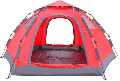 Wnnideo Instant Family Tent is one of best tents for burning man with storage pocket, removable dome.