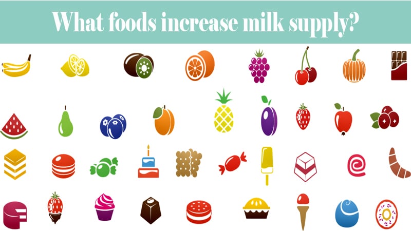What foods increase milk supply?