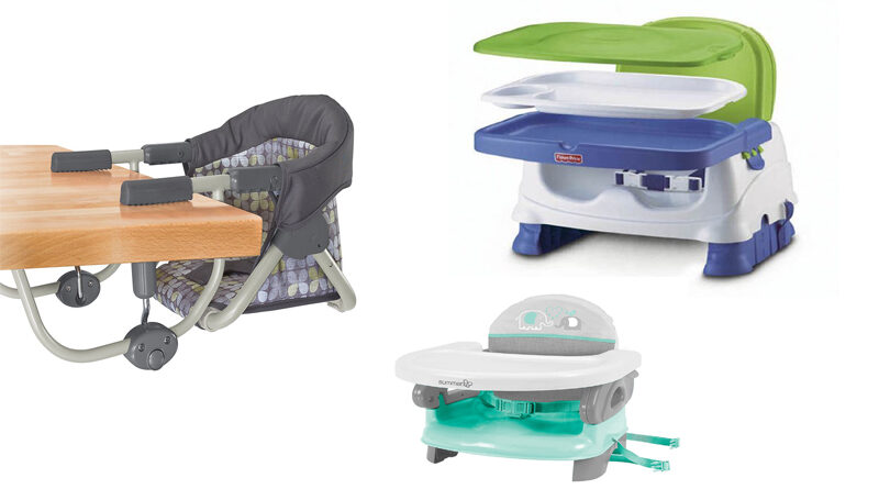 Top 10 Best Booster  Seats for eating with your baby  at 