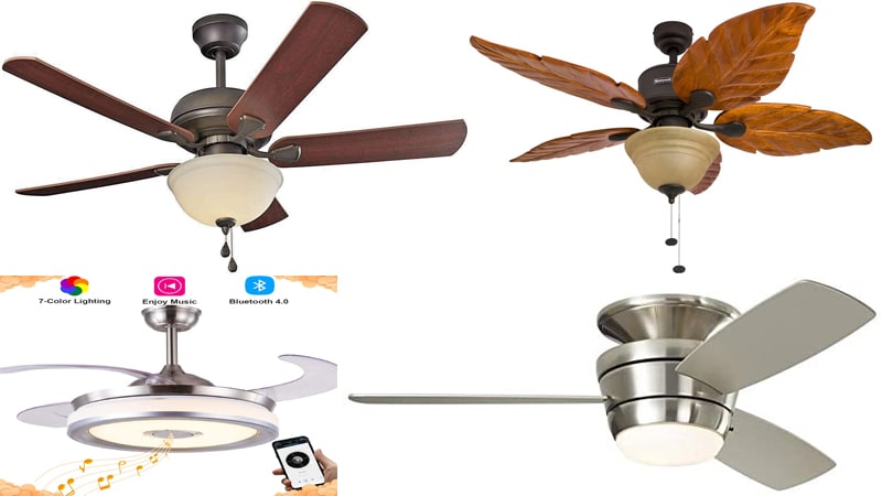 Best Ceiling Fan With Bright Lights, Who Makes The Best Ceiling Fans With Lights