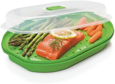 Prep Solutions by Progressive Microwavable Fish and Veggie Steamer