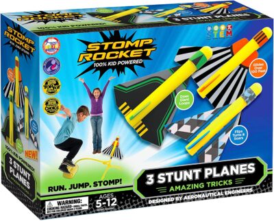 The Original Stomp Rocket Stunt Planes