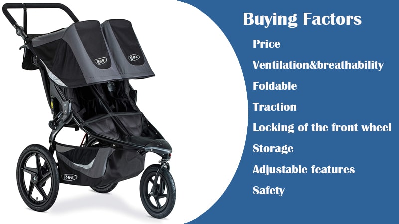 double jogging stroller buying factors