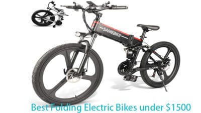 Best Folding Electric Bikes under 1500