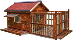 Kennel Outdoor Wooden Waterproof Large Dog Cage