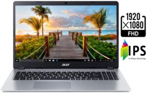 Acer Aspire 5 - 15.6 inches Full HD IPS Display, AMD Ryzen 3 3200U, Vega 3 Graphics, 4GB DDR4, 128GB SSD