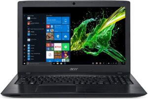 Acer Aspire E 15 Laptop, 15.6" Full HD - 8th Gen Intel Core i5-8250U, GeForce MX150, 8GB RAM Memory, 256GB SSD is one of Best Laptops for Nursing Students with strong performance