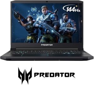 Acer Predator Helios 300 - 15.6" Full HD 144Hz 3ms IPS Display, Intel i7-9750H, GeForce GTX 1660 Ti 6GB, 16GB DDR4 is one of Best Laptops For Engineering Students with well distributed weight.