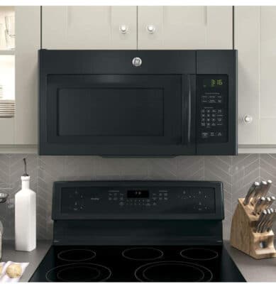 GE JNM3163DJBB 1.6 cu. ft. over-the-Range Microwave kitchen