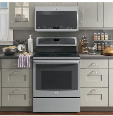 GE PVM9005SJSS Microwave Oven kitchen