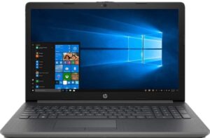 HP 15.6" HD Touchscreen Laptop - Intel Core i3-7100U 2.40GHz, 802.11AC WiFi, Bluetooth 4.2, DVDRW, USB 3.1, HDM is one of Best Laptops for Nursing Students in the sharp image and fast processor.