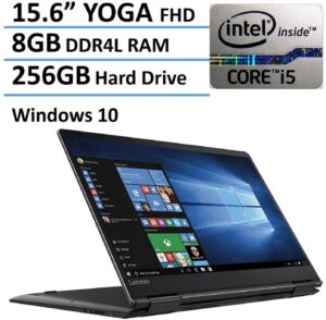 Lenovo Yoga 710-15 - 15.6" FHD Touch-Screen - 7th Gen Core i5-7200U - 8GB Ram - 256GB SSD - Black