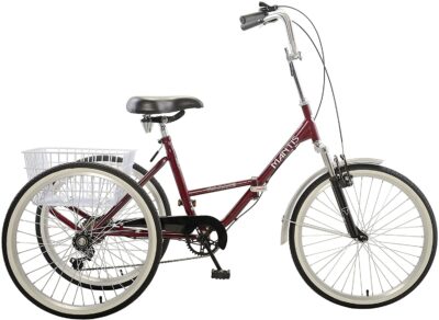 Mantis Tri-Rad Folding Adult Tricycle