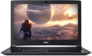 The Acer Aspire 17 - 15.6" Full HD IPS Display, Intel 6-Core i7-8750H, NVIDIA GeForce GTX 1050Ti 4GB, 8GB DDR4