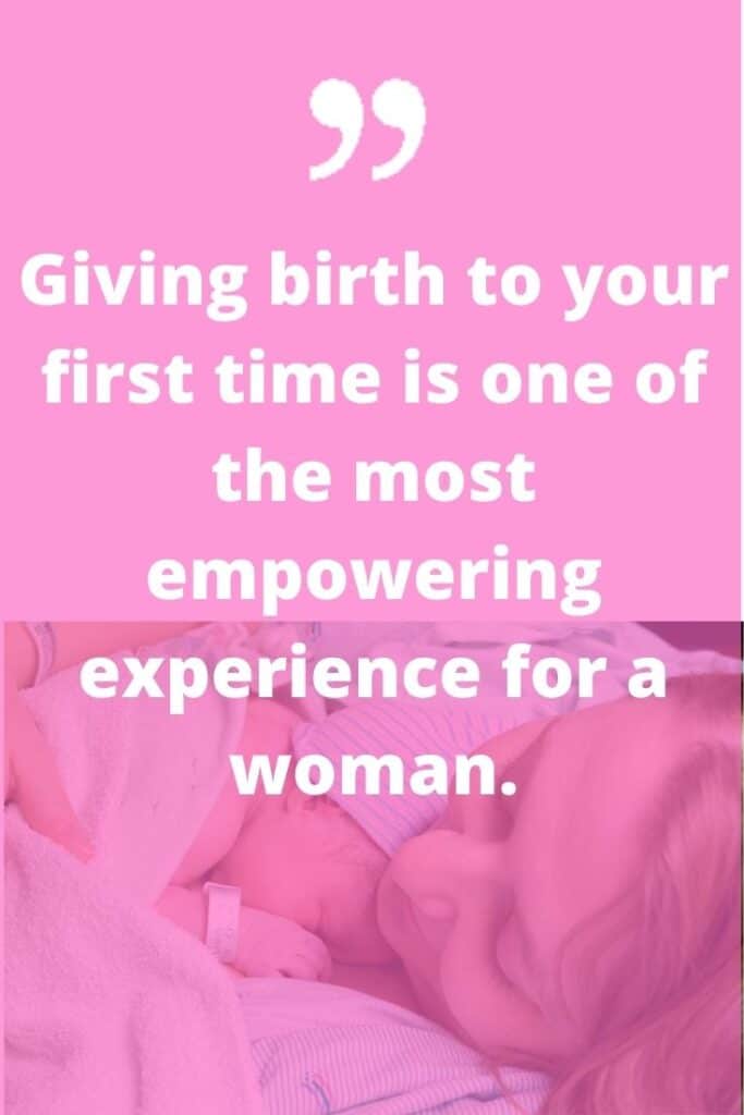 Giving birth quotes 15