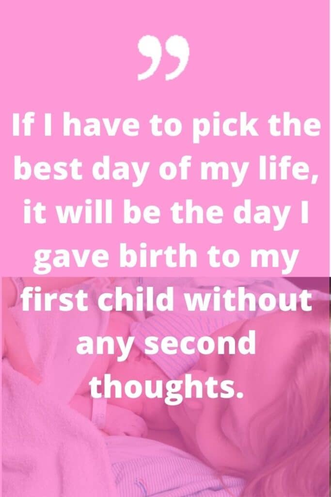 Giving birth quotes 7