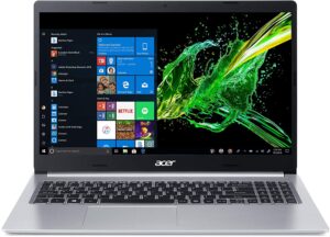 Acer Aspire 5 Slim Laptop - Full HD IPS Display, 10th Gen Intel Core i3-10110U, 4GB DDR4, 128GB PCIe NVMe SSD