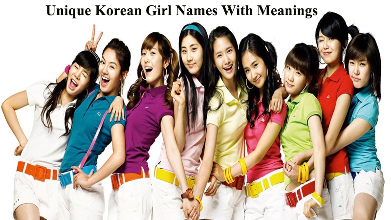 Unique Korean Girl Names With Meanings