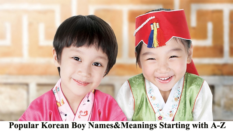 korean boy names