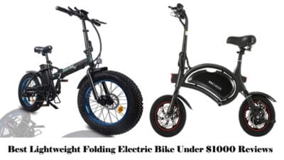 Best Lightweight Folding Electric Bike Under $1000 Reviews