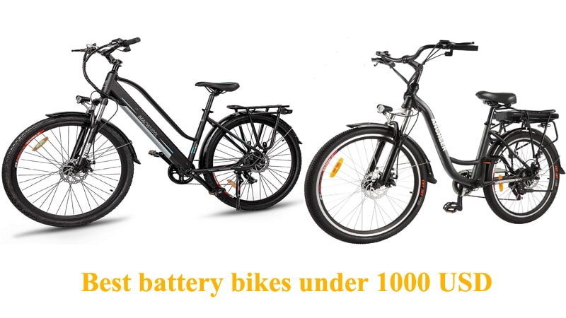 Best battery bikes under 1000 USD