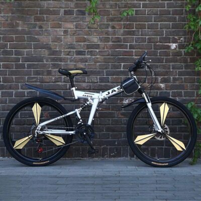 CYZMONI Mountain Folding Bike Full Suspension