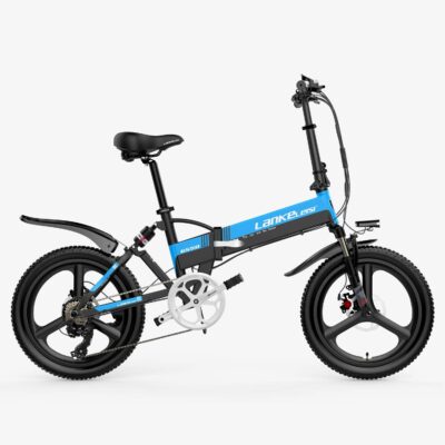 Foldable E-Bike Front & Rear Dual Suspension