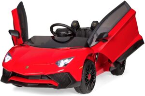 12V Ride On Lamborghini Aventador SV Sports Car