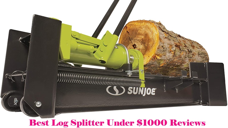 Best Log Splitter Under $1000 Reviews